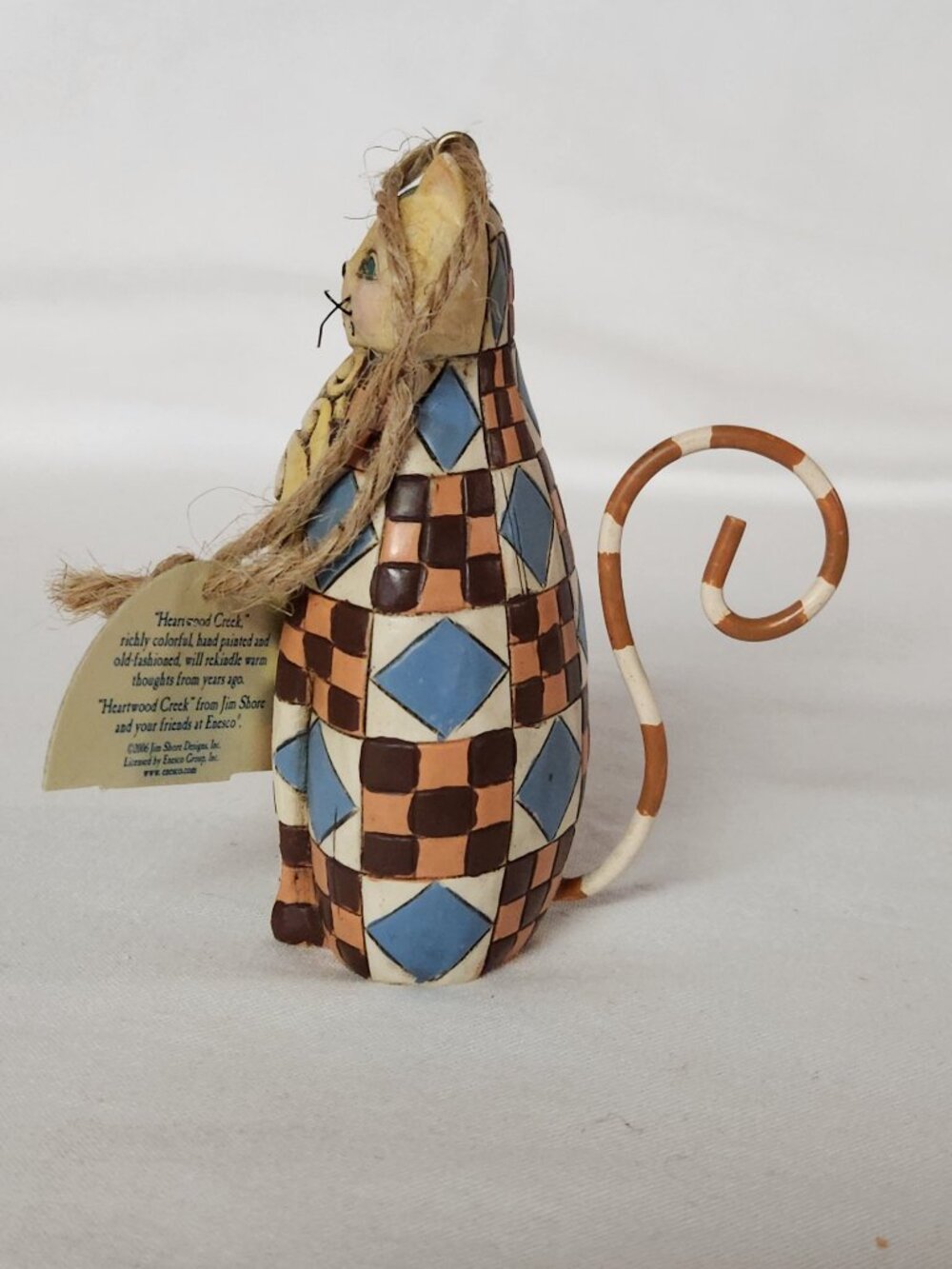 Jim Shore CAT ORNAMENT figurine 2006 retired - Picture 12 of 12